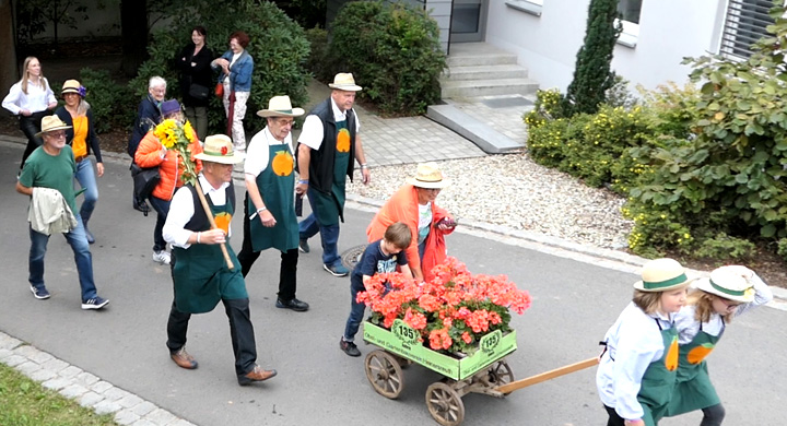 Teilnahme am Festzug der Landjugend Unterkonnersreuth-Cottenbach